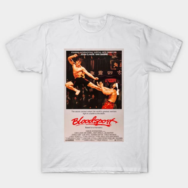 Bloodsport Poster Shirt T-Shirt by HipHopTees